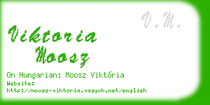 viktoria moosz business card
